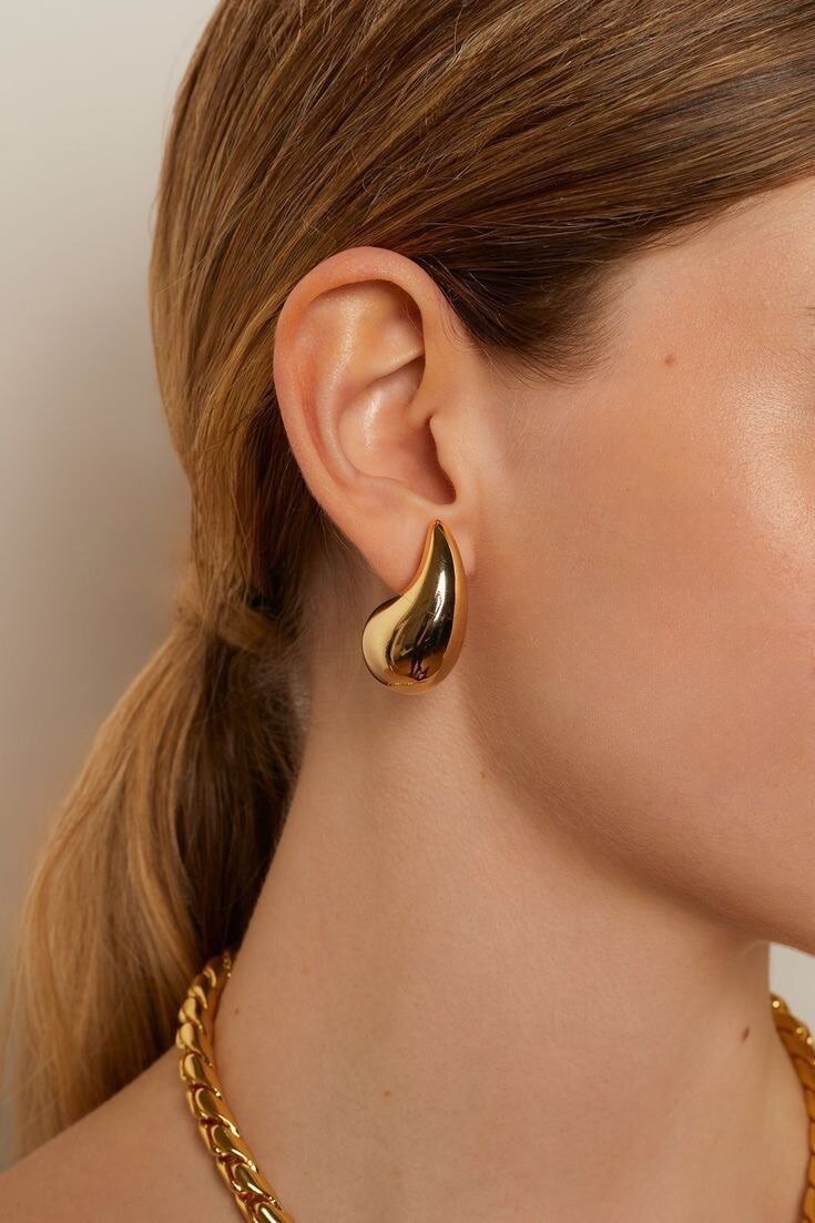 Boucles goutte deau