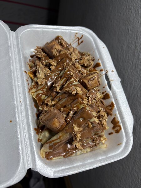 Crêpes au chocolat bueno