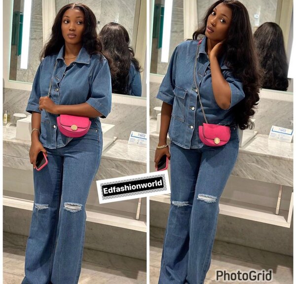 Jeans two pieces