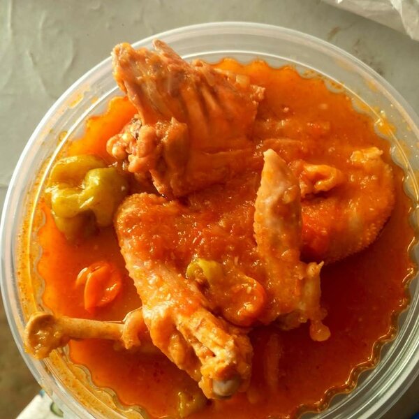 Soupe de poulet de chair