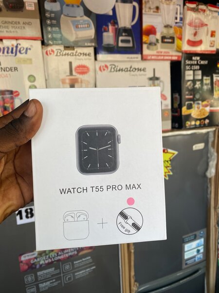 Promo de 24h: MONTR CONNECTÉ T55 PRO +AIRPOD +2 BRACELETS Ce