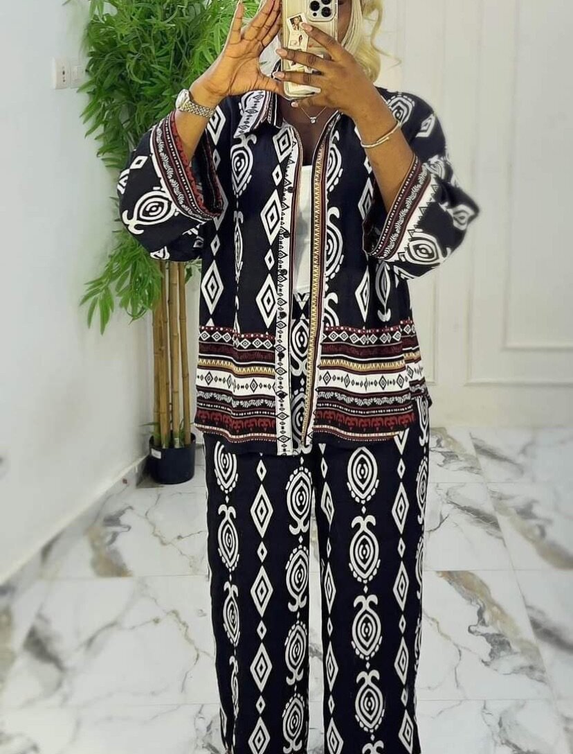 Ensemble imprimé bohème chic