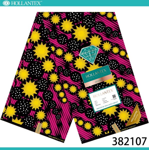 Tissu rose jaune