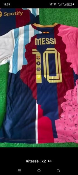 Maillot de Football Messi Collector