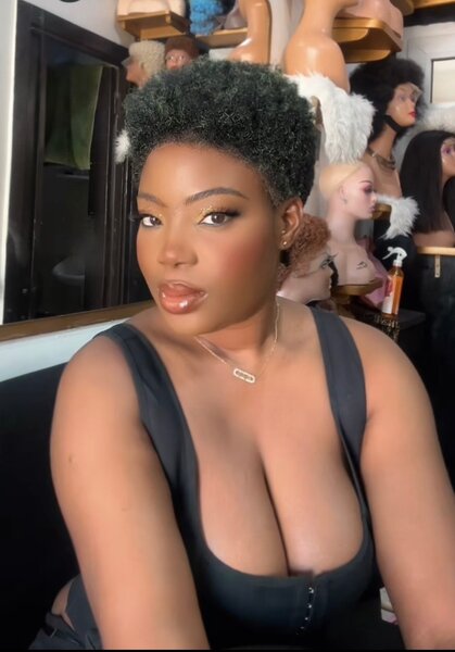 Afro petit garçon