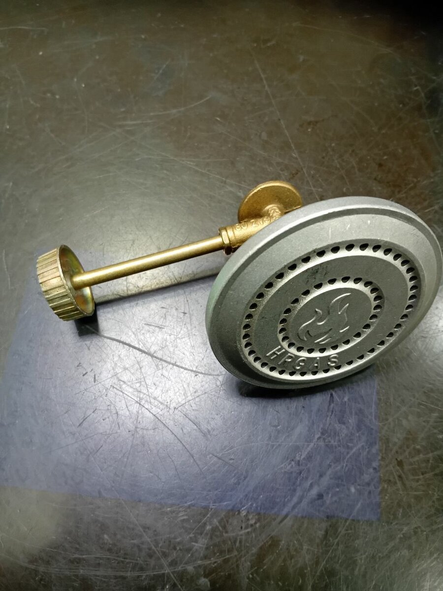 Tete debgaz en aluminium