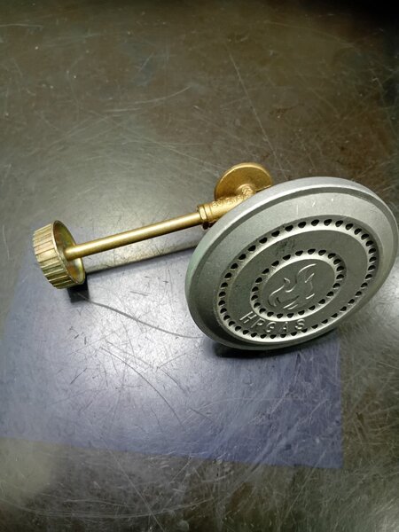 Tete debgaz en aluminium