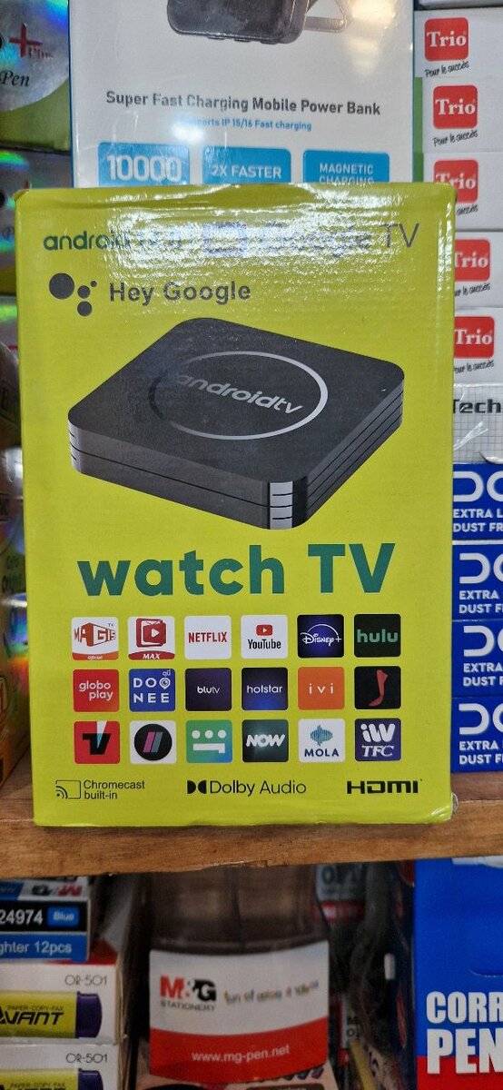 Boîtier TV Android 4K UHD