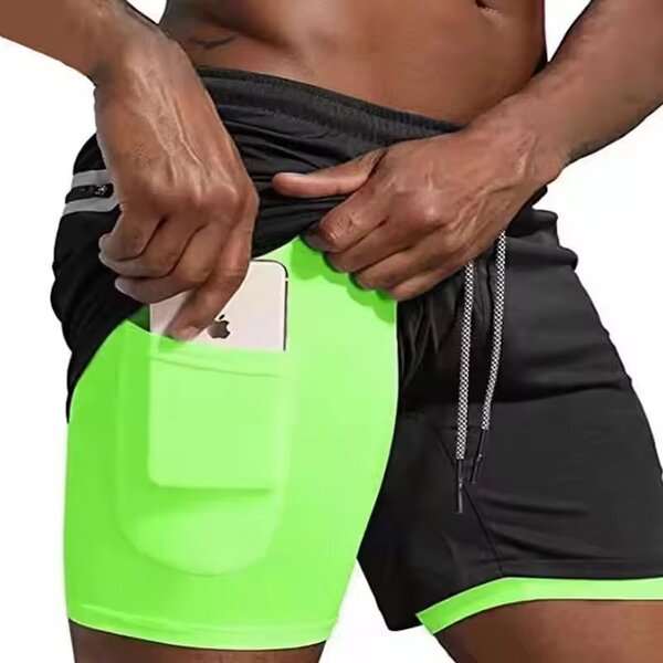 Shorts de sport 2 en 1