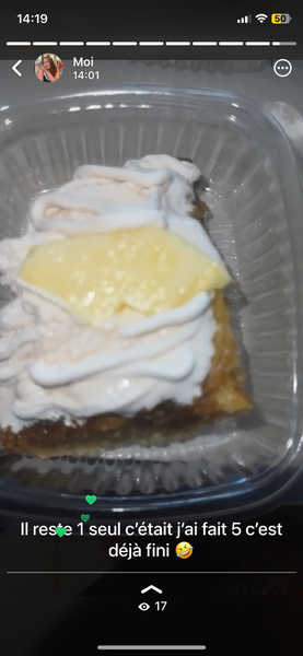 Tarte à l´ananas et chantilly