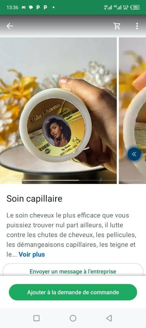 Soin capillaire
