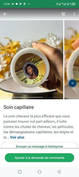 Soin capillaire