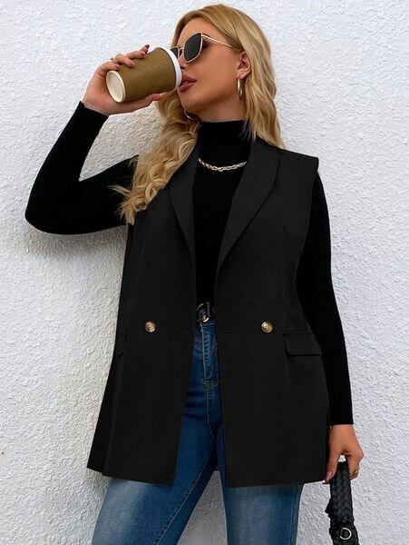 Blazer sans manches, taille M