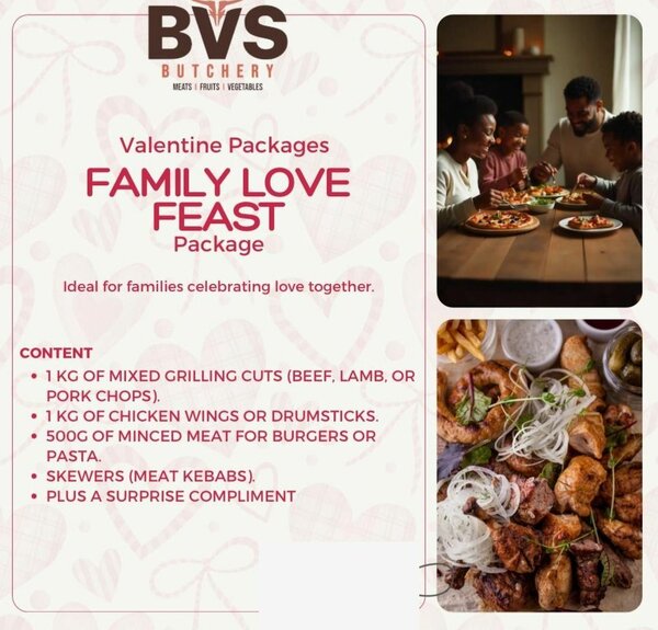 Family love feast