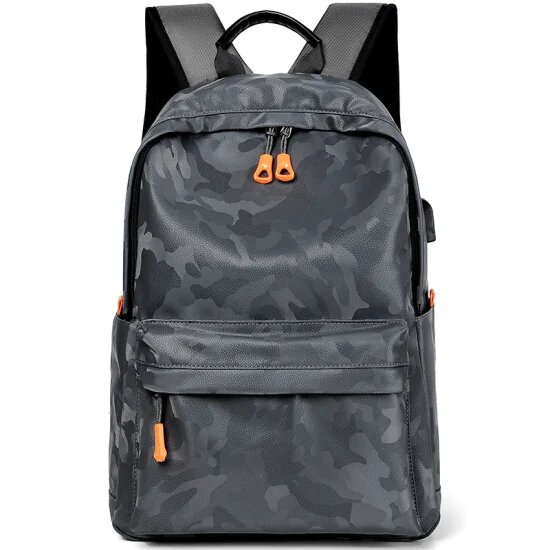 Sac à dos classique pour ordinateur et disposant d'un câble