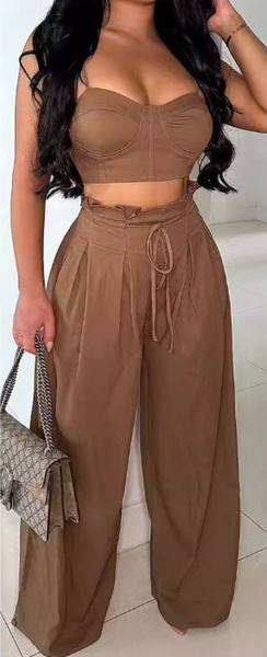 Pantsuit brown