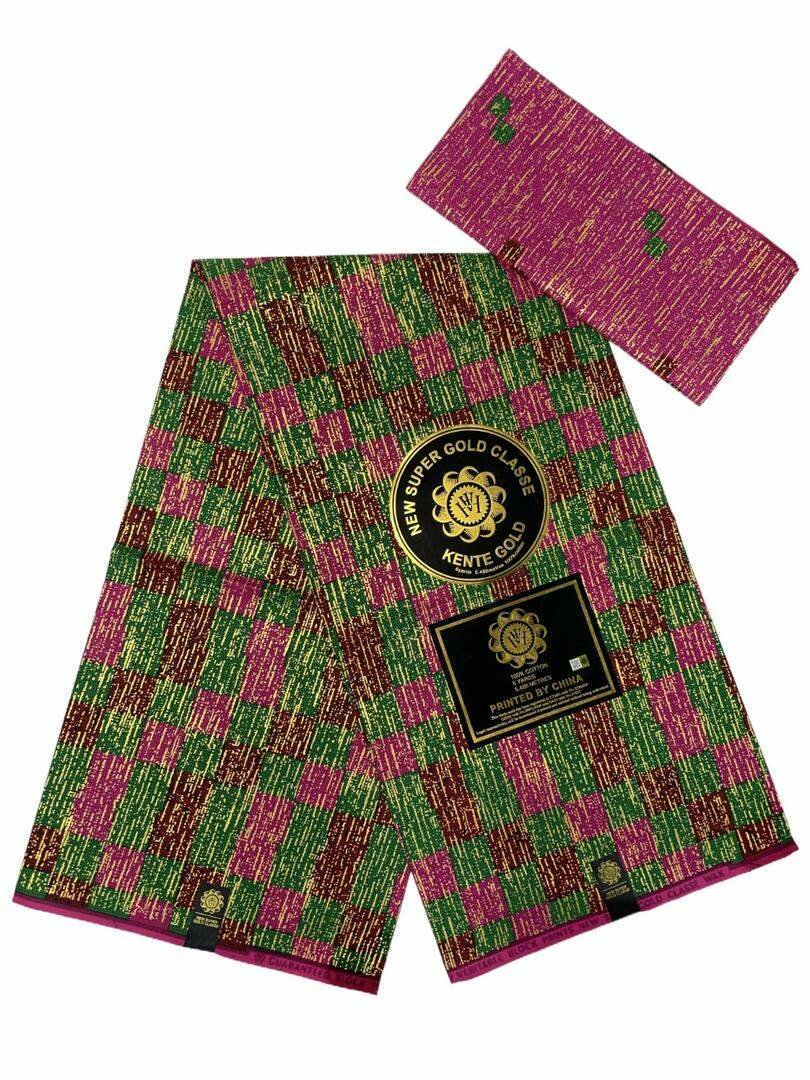 Printed Kente