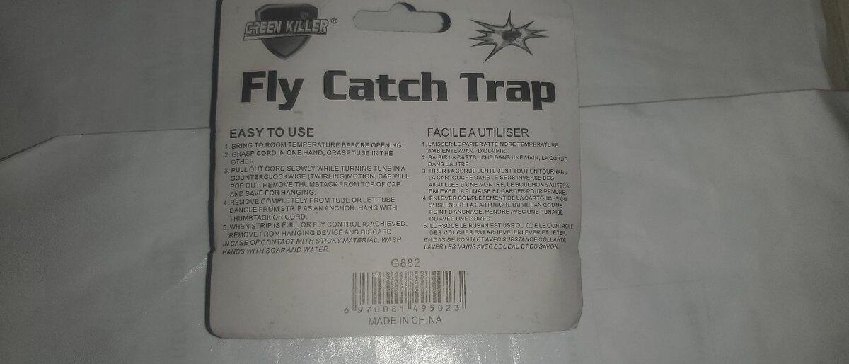 Fly catch trap