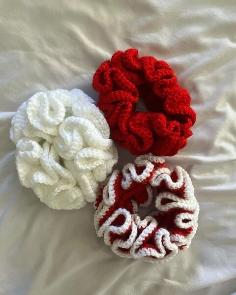 Scrunchie en crochet