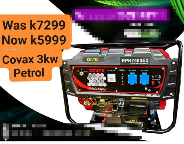 Covax 3kw Petrol