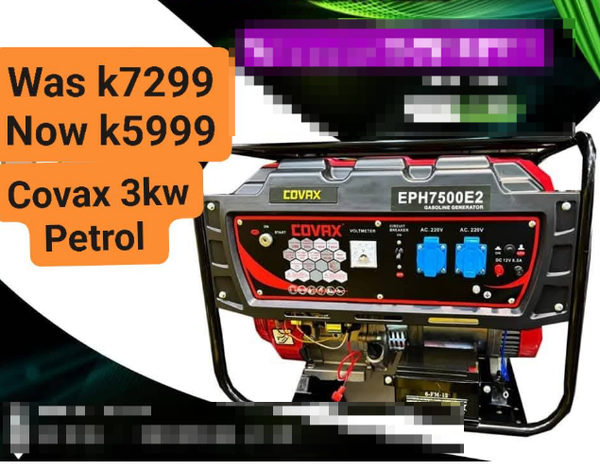 Covax 3kw Petrol