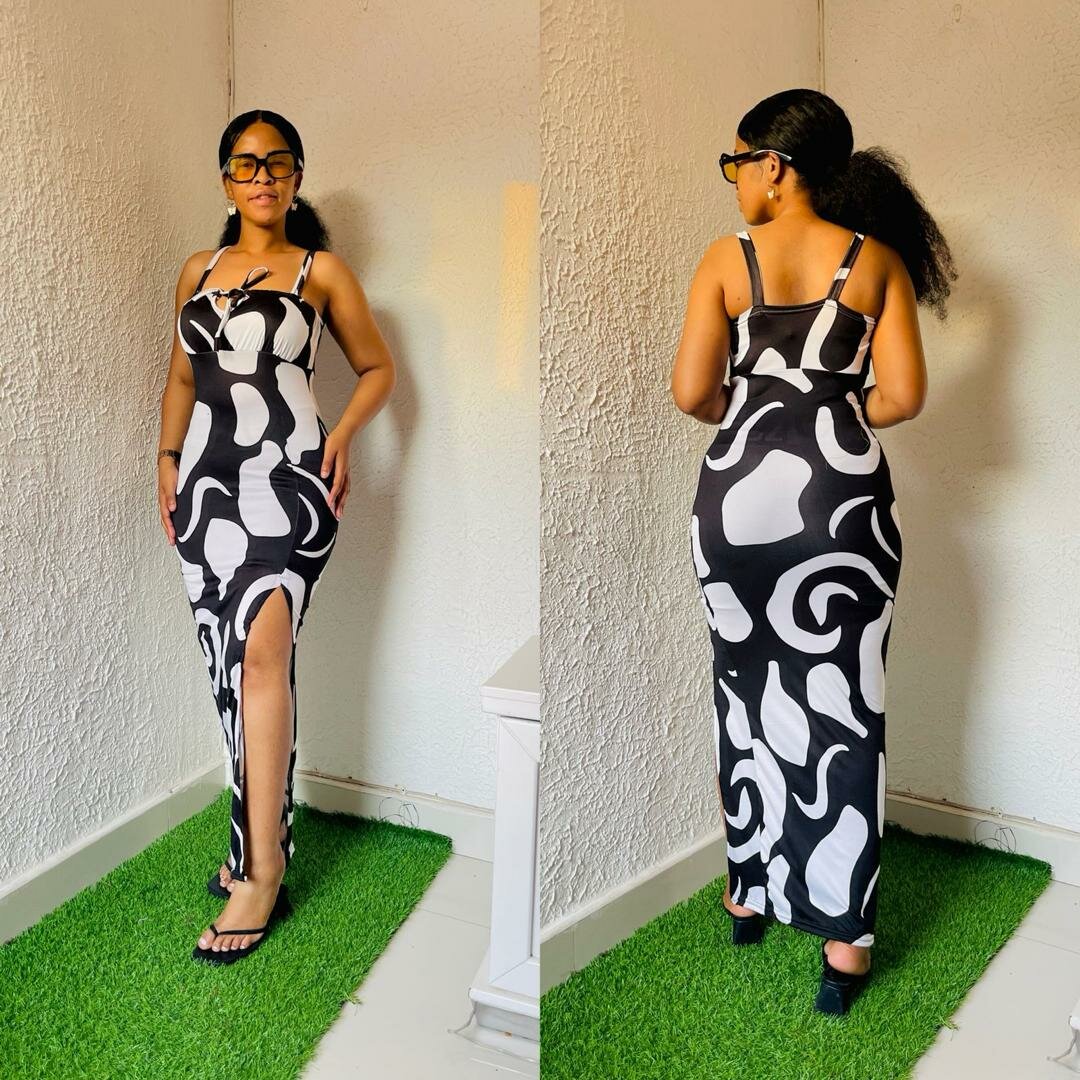 Woman dresses