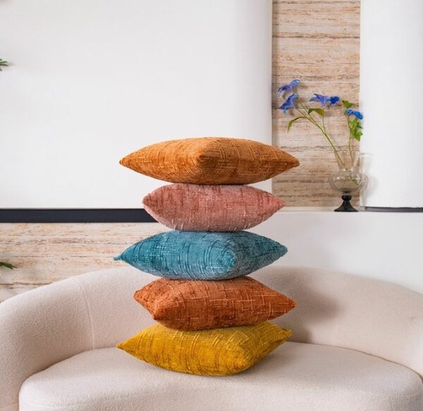 Coussin décoratif en velours