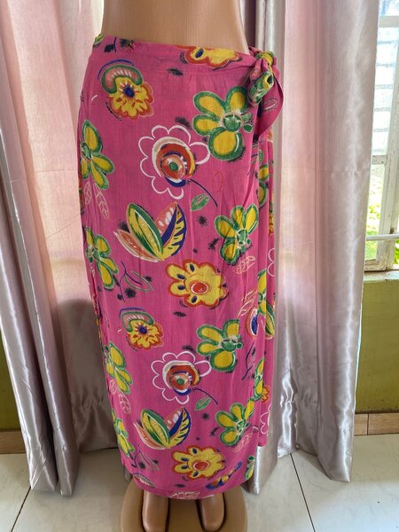 Thrift wrap skirt
