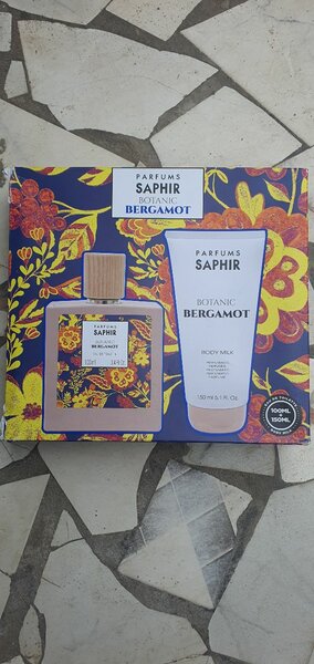 Coffret Parfum Saphir Bergamote