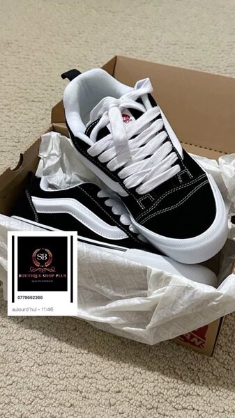 Basket vans original avec sa boîte