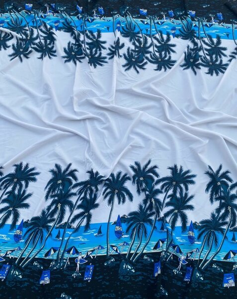 Unisex crepe fabric