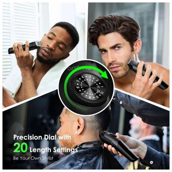 Oraimo OPC-TR13N - Tondeuse Multifonctionnelle - Ecran LCD I