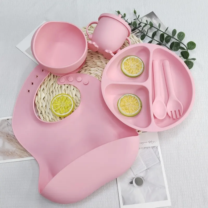 Kit Repas Bébé en Silicone