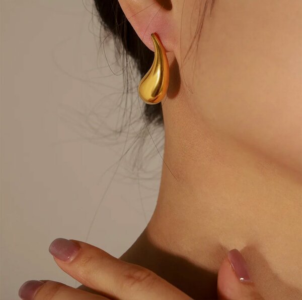 Boucles d'oreilles en titane