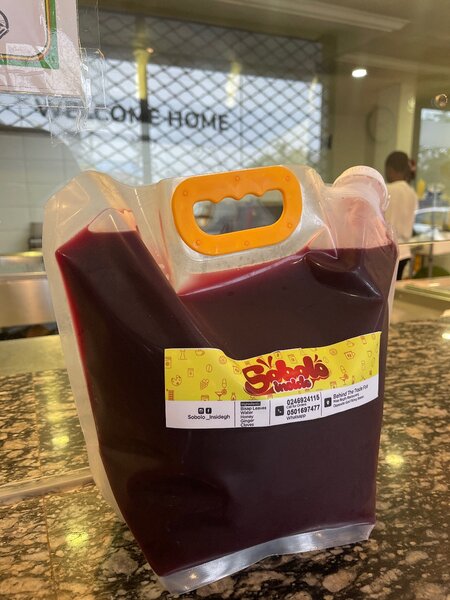 Sobolo Bissap drink