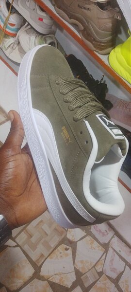Baskets unisex en daim