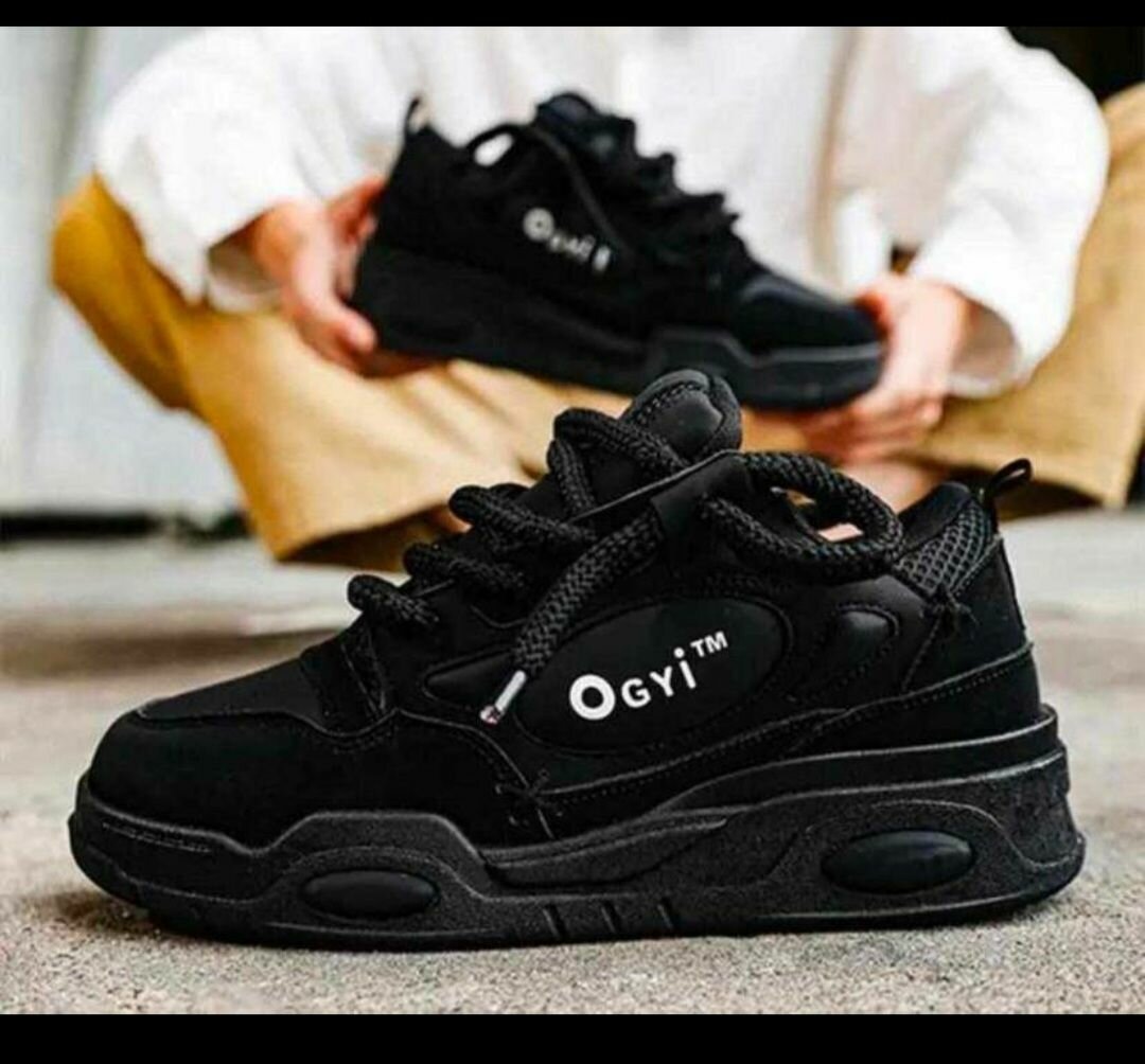 Sneakers noirs adultes Ogyi
