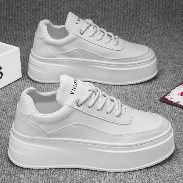 Baskets plateforme blanches modernes