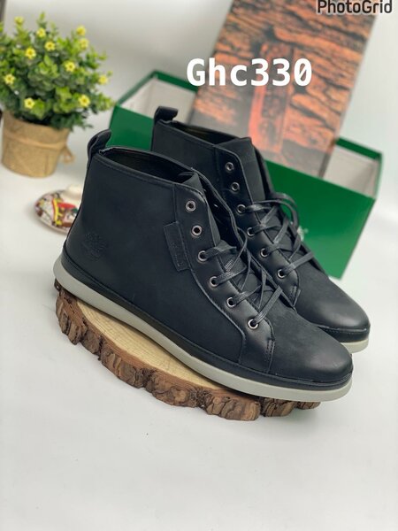 black men's boots