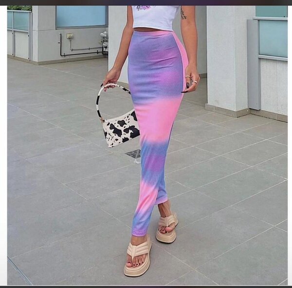 Rainbow skirts