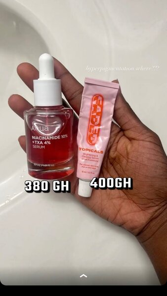 Skincare products