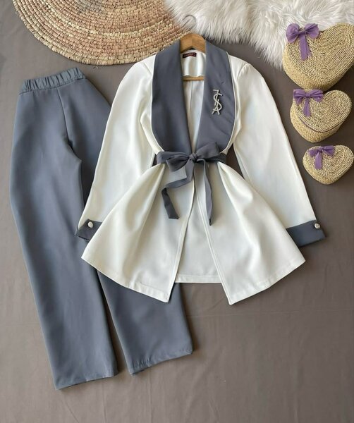 Ensemble Élégant Femme Deux Pièces