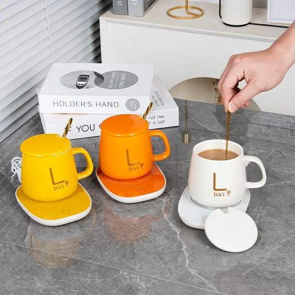 Tasse chauffante
