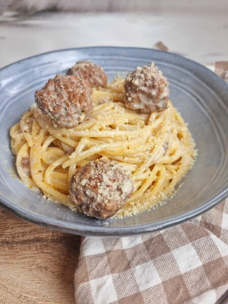 Spaghetti sauce crémeuse