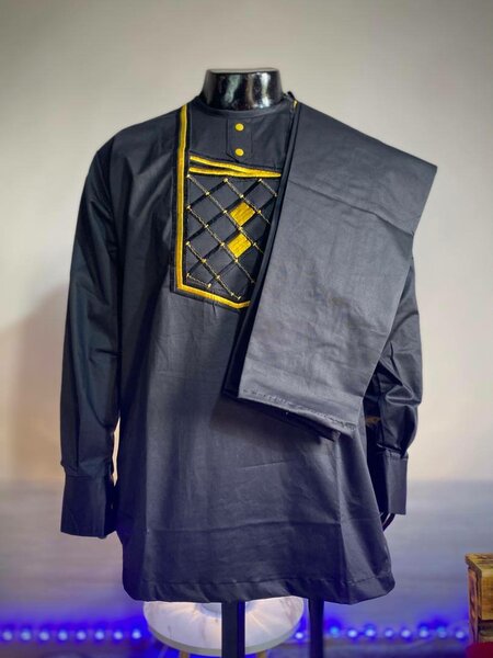 Boubou africain élégant pour hommes
