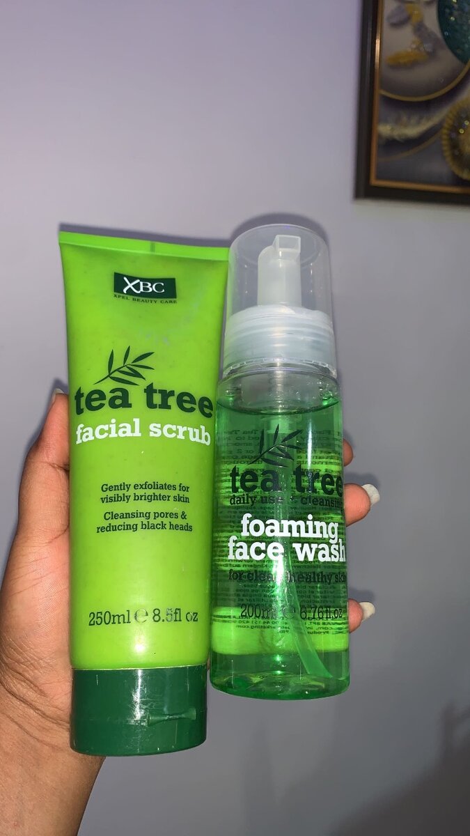 Tea Tree Face Scrub & Face Wash