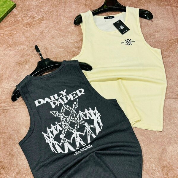 Heavy and Detailed DAILY PAPER TANK TOPS AVAILABLE