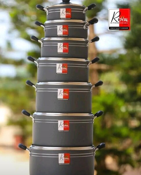 Royal saucepan 7 set non stick saucepan