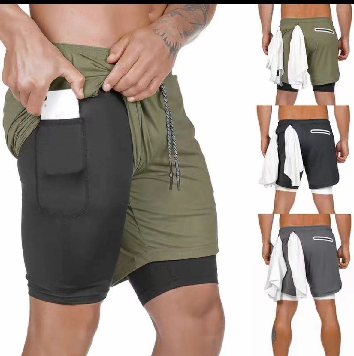Shorts avec collants