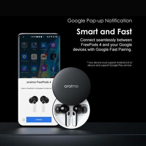 Oraimo FreePods 4 Active Noise Cancellation True Wireless